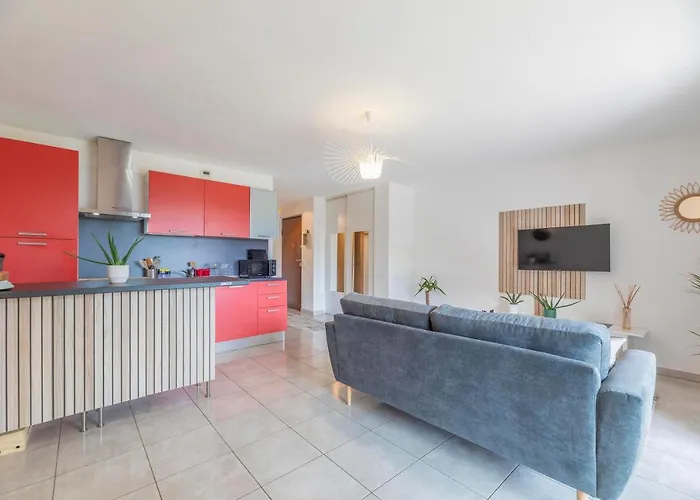 Cosy Et Spacieux Avec Jardin Et Parking Lejlighed *